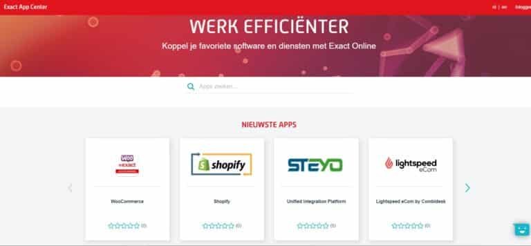 exact app center woocommerce
