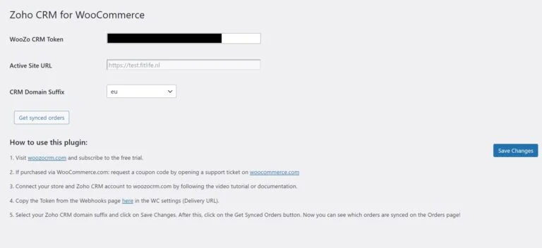 zoho crm woocommerce plugin